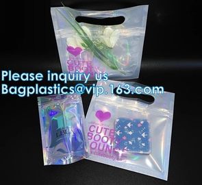 mylar zipper bags Three side seal bags bags with clear front Spout pouches Plastic bag Paper products Pill packages