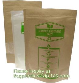 Bagease pack PLA Custom printing Sharp bottom paper bag/ drip coffee bag/biodegradable tin tie craft paper tea bags