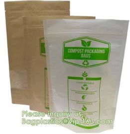 Bagease pack PLA Custom printing Sharp bottom paper bag/ drip coffee bag/biodegradable tin tie craft paper tea bags