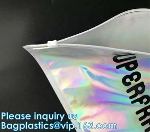 Metallized mailer pac Hologram Shiny Foil Glamour Holographic Mailers Metallic Mailer Apparel garment clothes Packaging