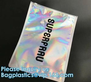 Metallized mailer pac Hologram Shiny Foil Glamour Holographic Mailers Metallic Mailer Apparel garment clothes Packaging