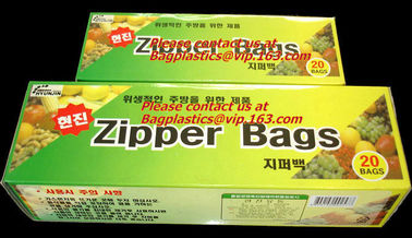 Zipper Plastic Slider Zip Lock Storage bag, food grade PP PE ziplock bag / clear plastic food bag / zip lock bag for foo