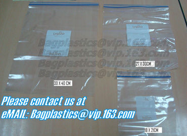 PE LDPE fish food double zip lock plastic packaging bag, eco friendly zip lock pouch bag,ziplock bags custom, FDA LDPE M