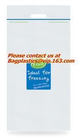 resealable double track zipper plastic bag, Double Track zipper locking bags/ ziplock bags, reclosable plastic package d