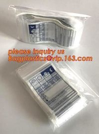LDPE Medical Zip Lock Bag/ Medical Zipper Bag/PE transparent ziplock bag, Medical Zip Lock Poly bag / Small Zipper Plast