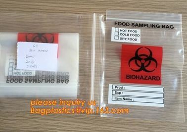 Medical First Aid Kit Empty Bag, medical pill zip lock bag, resealable medical exit bag with ziplock for tobacco packs