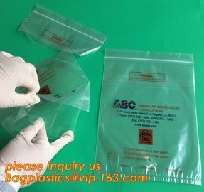 Medical First Aid Kit Empty Bag, medical pill zip lock bag, resealable medical exit bag with ziplock for tobacco packs