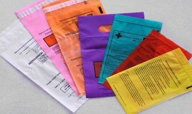 Zip lock type medical biohazard waste disposal supplies LDPE plastic medical autoclave bags, Medical packing ziplock sea