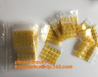 Zip lock type medical biohazard waste disposal supplies LDPE plastic medical autoclave bags, Medical packing ziplock sea