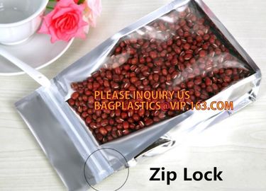 block bottom stand up pouch 8 side seal zip lock mylar bag for coffee packaging, square bottom bags, flat bottom, standu