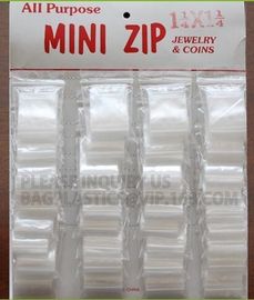 LDPE apple mini zip lock poly bag/printed plastic packaging bag, Apple Mini Ziplock Baggies Mix Colors 1.5"x1.5"