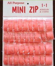 LDPE apple mini zip lock poly bag/printed plastic packaging bag, Apple Mini Ziplock Baggies Mix Colors 1.5"x1.5"