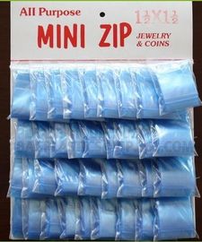 LDPE apple mini zip lock poly bag/printed plastic packaging bag, Apple Mini Ziplock Baggies Mix Colors 1.5"x1.5"