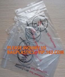 Customize Resealable Plastic Clear Poly Ziplock Baggies custom zip lock bag, LDPE HDPE CPE PPE PVC Plastic Slider Zipper