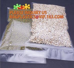 Freshness Protection Package Self Sealing clear Zip Lock Plastic Bags packaging pp bags, Food Grade Waterproof Pp Zip Se