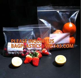 resealable custom food package freezer double track ziplock bag, big zippers transparent bag double track zipper with te