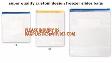 Christmas Snowman Gift Plastic Ziplock Bag, LDPE resealable reusable freezer ziplock slider bags/reusable food packaging