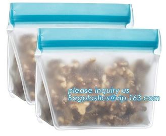 Reusable Snack Bags Sandwich Storage Bag, Ziplock Plastic Slider Storage Bag, food/snack candy storage bag, bagplastics