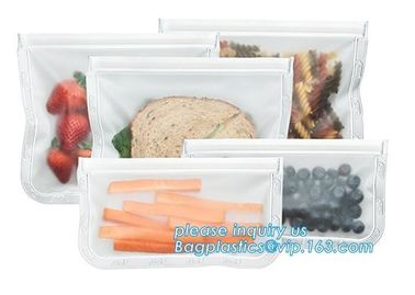 Reusable Snack Bags Sandwich Storage Bag, Ziplock Plastic Slider Storage Bag, food/snack candy storage bag, bagplastics