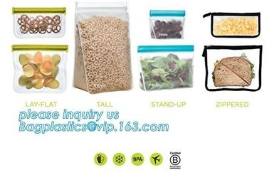 Reusable Snack Bags Sandwich Storage Bag, Ziplock Plastic Slider Storage Bag, food/snack candy storage bag, bagplastics
