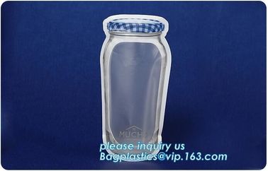 Resealable three -side sealed Aluminum Foil Zip Lock Bag/Food Moisture-proof Ziplock Pouch with Custom Logo, bagease