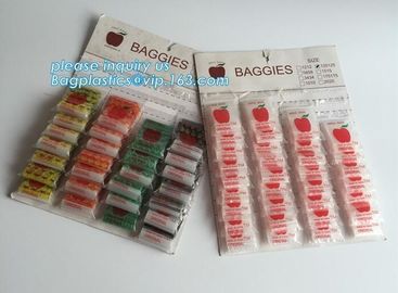 Bag Type and Accept Custom Order Mini Apple bags baggies, Apple Mini Zip Lock Bags, ziplock bag mini apple zipper bag wi