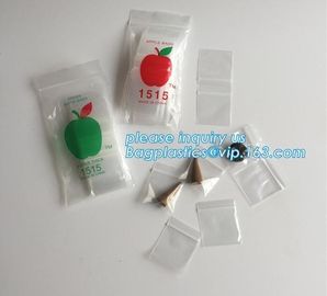 apple small mini ziplock baggies, Mini Ziplock Bags Apple Brand, 1212 Apple Mini Ziplock Baggies 17 Color Mix 100 Bags 1