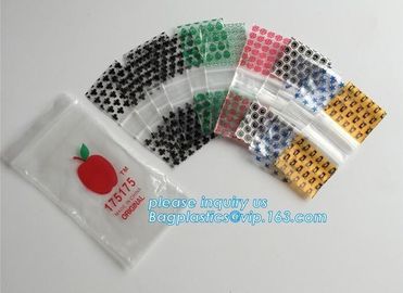 Antistatic Ziplock Bags, Self Resealable Mini Grip Poly Plastic Clear Zip Lock Grip Seal Food Packing Bags for Chinese-d
