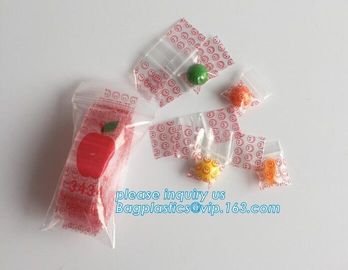 Antistatic Ziplock Bags, Self Resealable Mini Grip Poly Plastic Clear Zip Lock Grip Seal Food Packing Bags for Chinese-d