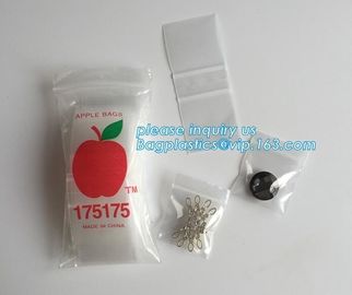 Antistatic Ziplock Bags, Self Resealable Mini Grip Poly Plastic Clear Zip Lock Grip Seal Food Packing Bags for Chinese-d