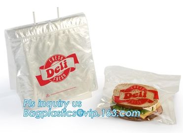 Food Grade Grip Seal Deli Saddle Bags, Printed Semi Saddle Deli Zipper Bag, deli saddle pack saddle ziplock bags for mea