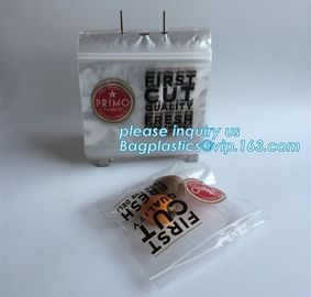 Food Grade Grip Seal Deli Saddle Bags, Printed Semi Saddle Deli Zipper Bag, deli saddle pack saddle ziplock bags for mea