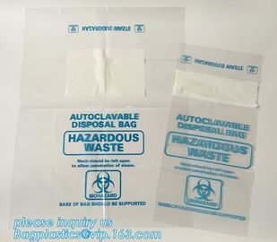 BioHazard Zip Lock Medical Specimen Bags, LDPE Biohazard Specimen Ziplock Bag For Laboratory, Lab Bags /Specimen Bags/zi