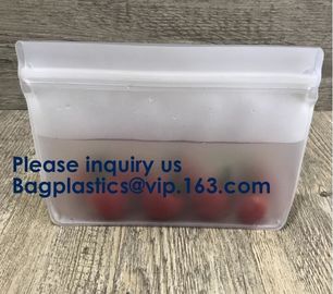 Eco Friendly Amazon Reusable Storage Sandwich Color Ziplock Peva Bag,Snack Peva Bag Food Package Snack Packaging Bag