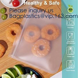 Large Capacity Leakproof Reusable Double Ziplock Peva Sandwich Snack Bags,EASY SEAL SLIDER,Eco-friendly manufacturers