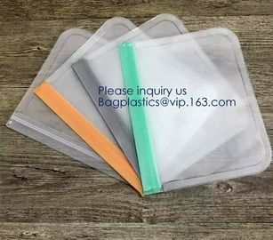 Large Capacity Leakproof Reusable Double Ziplock Peva Sandwich Snack Bags,EASY SEAL SLIDER,Eco-friendly manufacturers