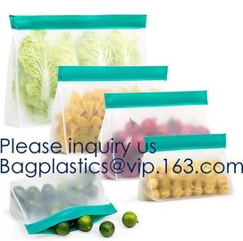 Transparent Waterproof Peva Liner Cooler Storage Ziplock Peva Bag,Amazon Hot Sale Frozen Peva Food Packaging Zipper Bag