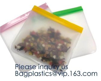 Transparent Waterproof Peva Liner Cooler Storage Ziplock Peva Bag,Amazon Hot Sale Frozen Peva Food Packaging Zipper Bag