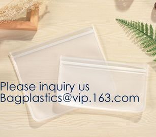 Transparent Waterproof Peva Liner Cooler Storage Ziplock Peva Bag,Amazon Hot Sale Frozen Peva Food Packaging Zipper Bag