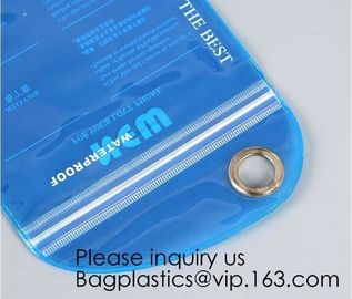 Reusable Transparent PVC Colored Bubble Ziplock Bag,Eva/pe/pvc Ziplock Frosted Biodegradable Clear Cellphone Garment Bag