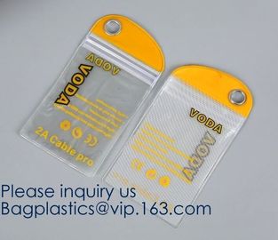 Self Sealing PVC Plastic Zip Lock Bag Thick Clear Ziplock Earrings Jewelry Bag Packaging Storage Bags bagease bagplastic