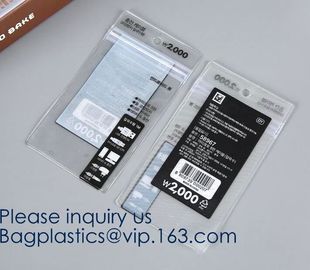 Self Sealing PVC Plastic Zip Lock Bag Thick Clear Ziplock Earrings Jewelry Bag Packaging Storage Bags bagease bagplastic