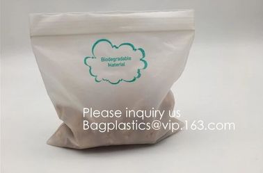 Eco PLA 100% Biodegradable Corn Starch Compostable Plastic Zipper Bag,Resealable PLA Biodegradable Poly D22/EPI PAC Bag