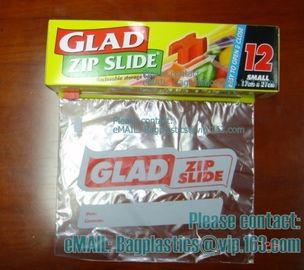Reclosable Zip Poly Bags with Resealable Lock Seal Zipper for Clothing, T-Shirt, Brochure, Prints, Handicraft Gift