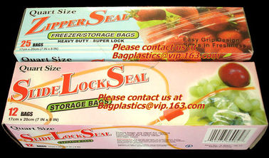 Antibacterial baby zipper bag,Food grade plastic ziplocK, grip seal, grip lock, zip closure top Ziplock Zipped Lock Reus