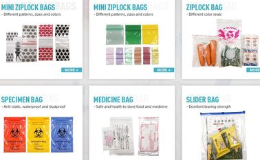 Plastic zipper packing bag Plastic zipper packing bag with handle CORN ZIPPER BAGS, CORN STARCH ZIP LOCK BAGS PACKRITE