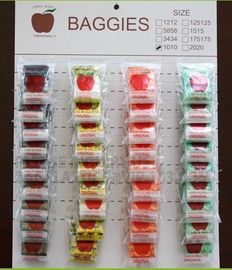 Mini ZiplocK zipper bag Reclosable Apple Bags colorful mini bag, mini apple bags mini plastic zipper PACKAGE CORN STARCH