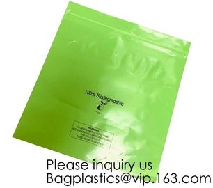 CORN STARCH COMPOSTABLE Biodegradable Self Seal Nature Base Compostable Corn Starch Zipper Grocery Bag ECO FIRENDLY