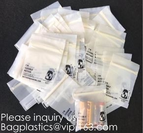 Biodegradable d matte ziplock OEM waterproof bag zipper compostable zip packing bag for clothing apparel packing
