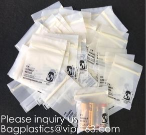 Biodegradable d matte ziplock OEM waterproof bag zipper compostable zip packing bag for clothing apparel packing